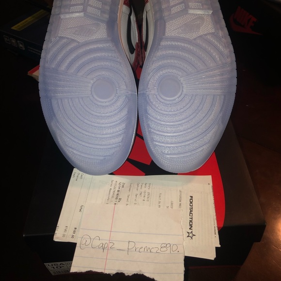 Air Jordan 1 “Spider-Man Origin” Sz 10.5 DS - Picture 7 of 8